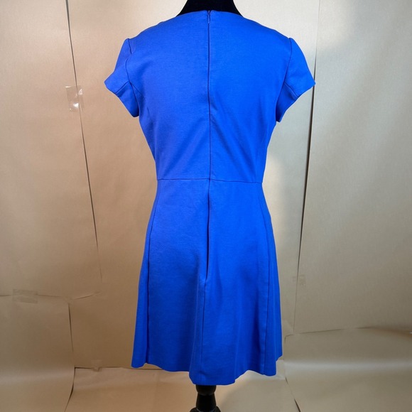 Tyler Boe Sheath Dress - Cobalt Blue Career / Cocktail Dress‎ - Size 4 - Picture 2 of 8